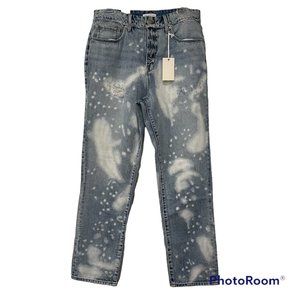 Good American Good Vintage Destroyed Mom Jeans 10